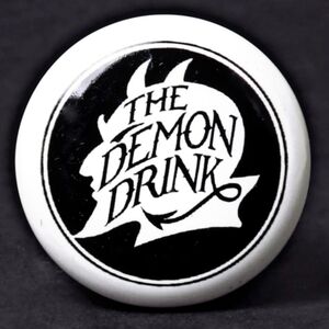 Alchemy Gothic ✦ Demon Drink Bottle Stopper ✦ Gothic Barware Wine Accessory NWT
